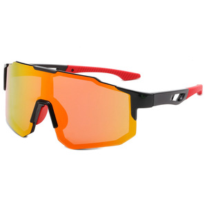 Polarized Sports Sunglasses 9337P Anti Slip <b>Plastic</b> Frame For Cycling Running Fishing Men's Outdoor Use - Product Image 4