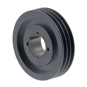 V Belt Pulley 3 Grooves B Series Pully V Belt Sheave Pulley Cast Iron With TB Bushing American Standard Pulley Wheel For V Belt