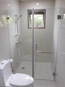 Porta <span class=keywords><strong>Doccia</strong></span> in Vetro con Accessori in Acciaio Inossidabile - Product Image 6
