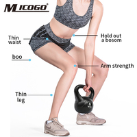 Kettlebell en acier avec Logo personnalisé, qualité supérieure, compétition de poids en couleur, gorille 6kg, vente en gros en chine, livraison gratuite