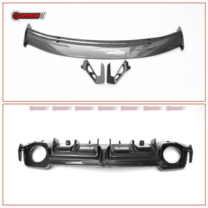 Kit de Carrocería Estilo Capris de Fibra de Carbono Seca para Audi R8 2019-2025, Alerón Delantero, Alerones Laterales, Difusor Trasero, Piezas de Auto - Product Image 6