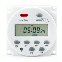 Interruptor Temporizador Digital CN101A, Microcomputador de Control de Tiempo para Fuente de Alimentación 12V/24V/110V/220V 16A, Control de Potencia -20C~55C