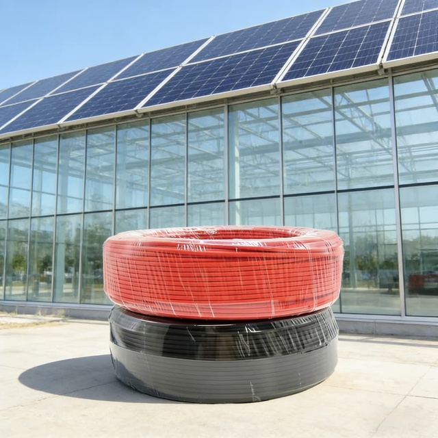 TUV EN50618 Certified Solar Cable 10mm Tinned Copper DC 1500V PV Cable Factory Direct