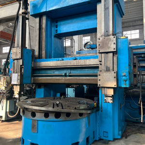 Tour vertical à double colonne CX5220 d'occasion robuste avec affichage numérique, portée de rotation maximale de 200 cm, VTL lourd pour le tournage de brides et de moyeux éoliens dans l'exploitation minière - Product Image 4