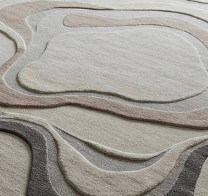 Friendly Hand Tufted High Pile Soft Modern <strong>Rugs</strong> Elegant Carpet Hotel <strong>Bedroom</strong> and Lobby Living Room Nordic <strong>Rugs</strong> - Product Image 1