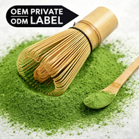 Nouvelle Offre Promotionnelle : Poudre de Matcha Bio Premium 100% Fraîche de Haute Qualité avec Étiquette Personnalisée – Thé Minceur en Bouteille ou en Vrac (Boîte)