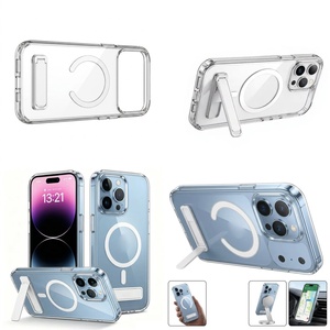 Coque magnétique transparente best-seller avec support intégré et <span class=keywords><strong>protection</strong></span> intégrale pour <span class=keywords><strong>iPhone</strong></span> 17 16 15 14 <span class=keywords><strong>13</strong></span> 12 11 <span class=keywords><strong>Pro</strong></span> Max Plus mini - Product Image 1