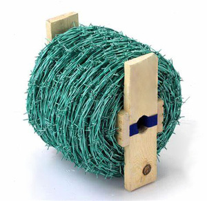 Alambre de púas galvanizado en caliente de <span class=keywords><strong>doble</strong></span> torsión antiescalada para cercas de seguridad en granjas, ranchos, límites y cárceles - Product Image 6