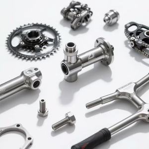Pièces de vélo en alliage d'aluminium et fibre de carbone sur mesure CNC, usinage de précision, personnalisation, tige de guidon de vélo - Product Image 2