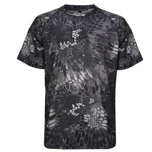 Outdoor Camo Clothes Lightweight Crew Neck Tactical Quick-drying Short Sleeve T-<b>shirts</b> Uniform - Product Image 1