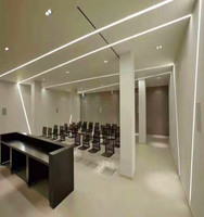 Profilé LED en aluminium encastrable 1708A de qualité supérieure pour ruban LED