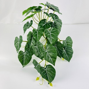 29 Tiges Bureau Plante Plantes Artificielles Verdure Simulation Rotin Feuille Raisin Antique Décoration Murale - Product Image 1