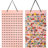 Support de rangement pour montres en feutre, présentoir à bijoux, organisateur de boucles d'oreilles, porte-bracelets, grande capacité, sac mural