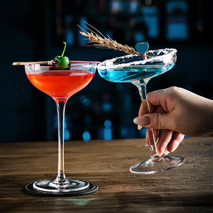 Copas de cóctel de <span class=keywords><strong>martini</strong></span> personalizadas de lujo retro rosa azul elegante Coupe flor japonesa borde Margarita <span class=keywords><strong>Martini</strong></span> copas de cóctel tazas - Product Image 3