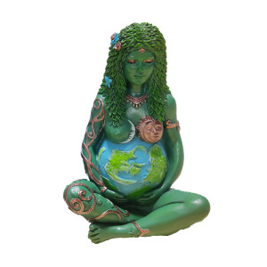 Statue d'art mère terre <span class=keywords><strong>Gaia</strong></span>, Figurine peinte mère terre <span class=keywords><strong>gaia</strong></span> statue - Product Image 1