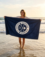 Best-selling Luxury 100% Cotton Novelty Modern Custom Printed Antibacterial Absorbent Sand-proof High-quality Beach Towel