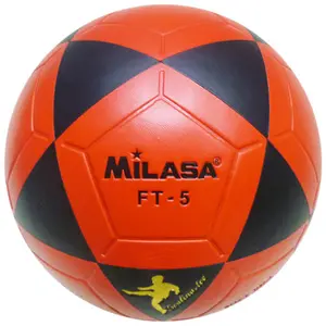 Pelota de fútbol personalizada, balón de fútbol cosido a máquina de colores, pvc pu, tamaño 5