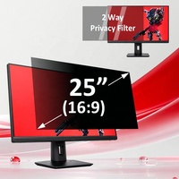 Filtre de protection d'écran anti-espion anti-lumière bleue 16:9 de 25 pouces pour moniteur PC – Fourniture directe usine