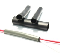 Gaine thermorétractable pour faisceaux de câbles automobiles avec adhésif, équivalent Raychem, Schrumpfschlauch, tube thermorétractable à double paroi