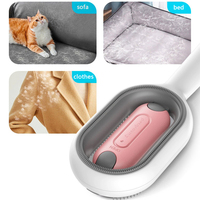Peigne pour animaux de compagnie avec logo personnalisé, pour enlever les poils des chats, accessoires pour chiens et chats, brosse de massage pour chiens et chats, brosse à laine pour toilettage des animaux
