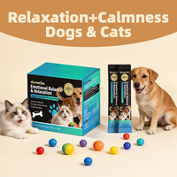 Complément alimentaire pour soulager l'anxiété chez les chiens et les chats, favorisant l'équilibre émotionnel, la relaxation, le soutien contre le stress et la tranquillité comportementale