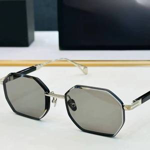 Gafas de sol polarizadas sin montura poligonales de lujo de alta gama, ideales para la conducción de hombres en el ámbito empresarial, gafas de sol con protección UV - Product Image 3