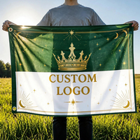 Drapeau publicitaire extérieur en polyester personnalisé en forme de goutte d'eau, impression numérique, logo personnalisé, OEM, vente en gros, MOQ, toutes tailles, prix d'usine