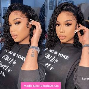 วิกผมบราซิล HD 13x4 เกรด 12A ผมแท้ 100%  พร้อมผมเบบี้แฮร์  แบบยาว  ลอนน้ำ  <span class=keywords><strong>ทรง</strong></span>บ๊อบ  ขายส่ง - Product Image 4