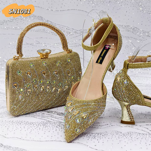 2025 zapatos italianos naranjas <span class=keywords><strong>de</strong></span> alta calidad conjunto <span class=keywords><strong>de</strong></span> bolsos a juego para mujeres precio barato sandalias <span class=keywords><strong>de</strong></span> <span class=keywords><strong>novia</strong></span> zapatos bolsa para el verano - Product Image 4