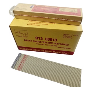 <span class=keywords><strong>Electrodo</strong></span> de Soldadura de Arco de Acero Dulce AWS E6013 7018 <span class=keywords><strong>6018</strong></span> AWS E6013 Marcas de Electrodos de Soldadura Golden Bridge / E7018 Hierro Fundido - Product Image 2