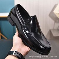 Nouvelles Chaussures Habillées en Cuir pour Hommes 2026, Chaussures de Travail en Cuir Véritable avec Embout Renforcé, Chaussures Haut de Gamme pour Hommes