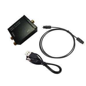 Convertisseur audio numérique-analogique avec câble coaxial optique pour connexion haut-parleur TV - Product Image 4
