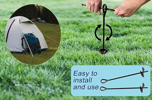 Hot bán Nhà Máy Giá Orchard Vineyard trellises cố định Helix vít thép Trái Đất Neo - Product Image 4