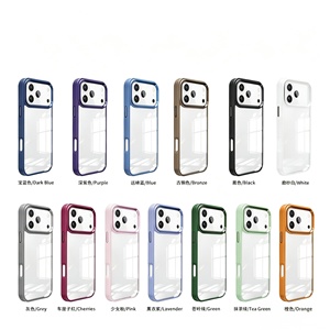 Acryl Transparente Handyhülle Harte Rückseite Anti-Vergilbung Stoßfeste Schutzhülle für iPhone 18 Pro <span class=keywords><strong>Max</strong></span> mit Kameralinsen-Schutz - Product Image 6