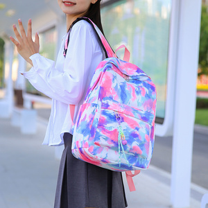 <span class=keywords><strong>3</strong></span> PCS Sac à dos coloré avec sac à lunch Sac à dos Sacs d'école décontractés pour garçons filles femmes étudiants adolescents Sets - Product Image 5