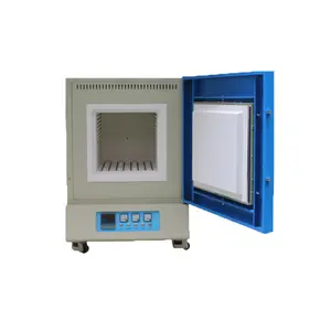 Laboratory Equipment Muffle Furnace AOTELEC 1400C Degree Chamber Heating