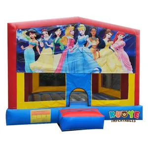 180z виниловый баннер надувной дом-батут для детей по низкой цене Надувной Замок принцессы батут для девочек