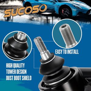 Bras de suspension supérieurs SUCOSO pour levage de 2 à 4 pouces pour kit de suspension avant Chevy Silverado 1500 GMC Sierra 1500 - Product Image 4