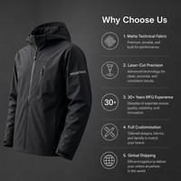 Veste technique urbaine pour homme, coupe-vent, imperméable, minimaliste, en tissu hardshell noir mat, style Gorpcore, DWR, pour la ville et les activités de plein air