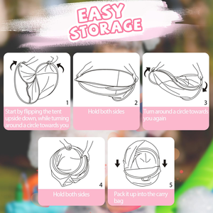 <span class=keywords><strong>Tente</strong></span> de plage pop-up portable Action Air, imperméable, <span class=keywords><strong>anti</strong></span>-<span class=keywords><strong>UV</strong></span> - Abri solaire ultime et <span class=keywords><strong>tente</strong></span> de jeu pour enfants pour le camping en plein air - Product Image 5