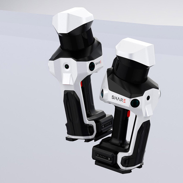 SHARE S100-16/32 Multi-Camera SLAM LiDAR with Independent ISP & Wide-Angle View for Finer Texture Details