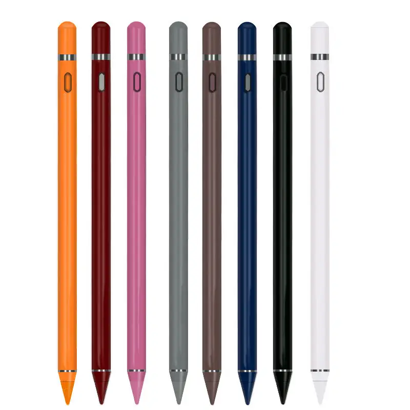 BDD Vẽ Fine Tip Stylus Bút Cảm Ứng Hoạt Động Stylus Pen POM Chất Liệu Màu 2 Trong 1 Cảm Ứng Bút Stylus Cho Apple Pencil 2