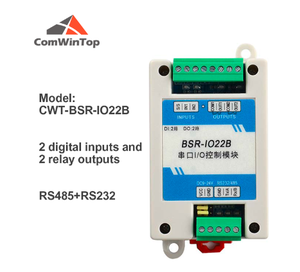 CWT-BSR Serie Di / Do / 0-20mA / 0-10V/<span class=keywords><strong>Pt100</strong></span>/Thermokoppel Om RS485 <span class=keywords><strong>Modbus</strong></span> Rtu io Module - Product Image 4
