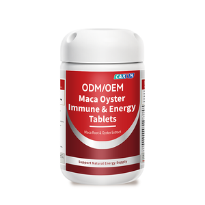 Compléments alimentaires à base de plantes certifiés GMP pour hommes adultes OEM CAXIN, extrait de racine de maca et d'huître, comprimés pour la santé, soin de la fonction immunitaire, énergie - Product Image 2