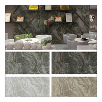 Panneau mural en PVC flexible imitation marbre, revêtement UV en pierre plastique SPC, alternative au marbre