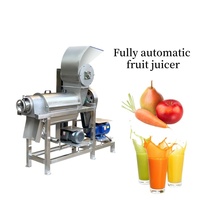 Commerciële roestvrijstalen automatische sapcentrifuge voor appel, wortel, gember, fruit en groenten, industriële spiraalvormige schroef, koude pers