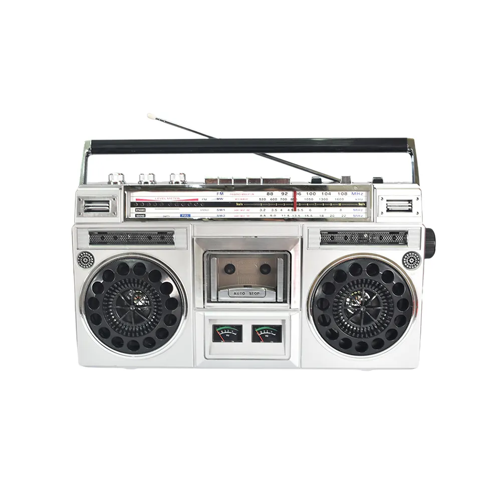 MLK-991BT Retro Stijl Home Radio Draagbare Am Fm Sw Radio Cassette Recorder Met Ingebouwde Stereo Speakers