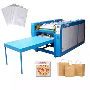 Máquina da impressora de flexo para sacos plásticos, sacos não tecido plástico, máquina pequena de impressão do saco de papel