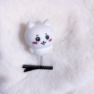 Cartoon Cute Animal Hair Accessories Mini Capybara Hair <b>Clip</b> Plush Capybara <b>Spring</b> Toy - Product Image 2