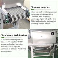 Éplucheuse industrielle à air pour aliments, mini-machine à éplucher les oignons et l'ail, fabrication au Pakistan